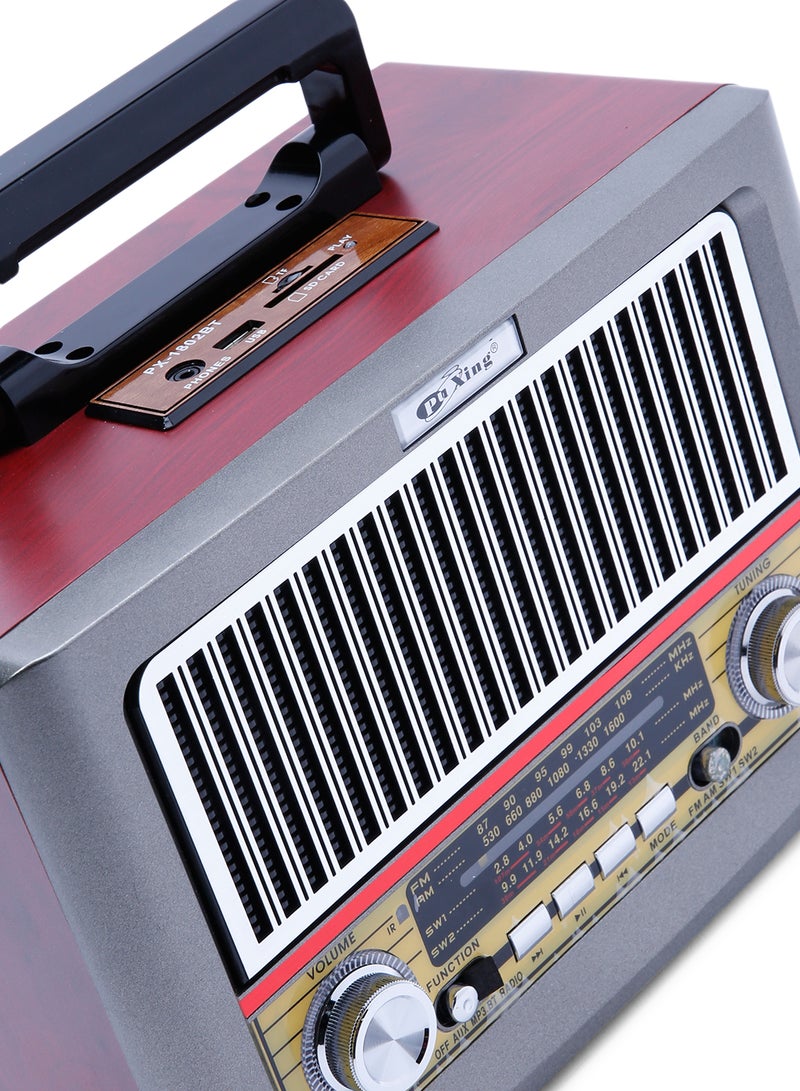 PUXING Portable Bluetooth Radio Speaker With USB Charging Cable M-1181BT Multicolour - Image 4