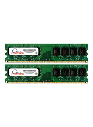 2-Piece UDIMM DDR2 RAM For ASUS T3-M3N8200 Multicolour - v1568803962/N30070873A_1