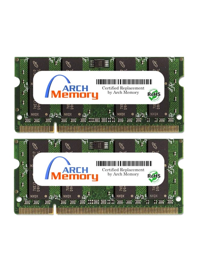 2-Piece SODIMM DDR2 RAM For HP G60-443CL