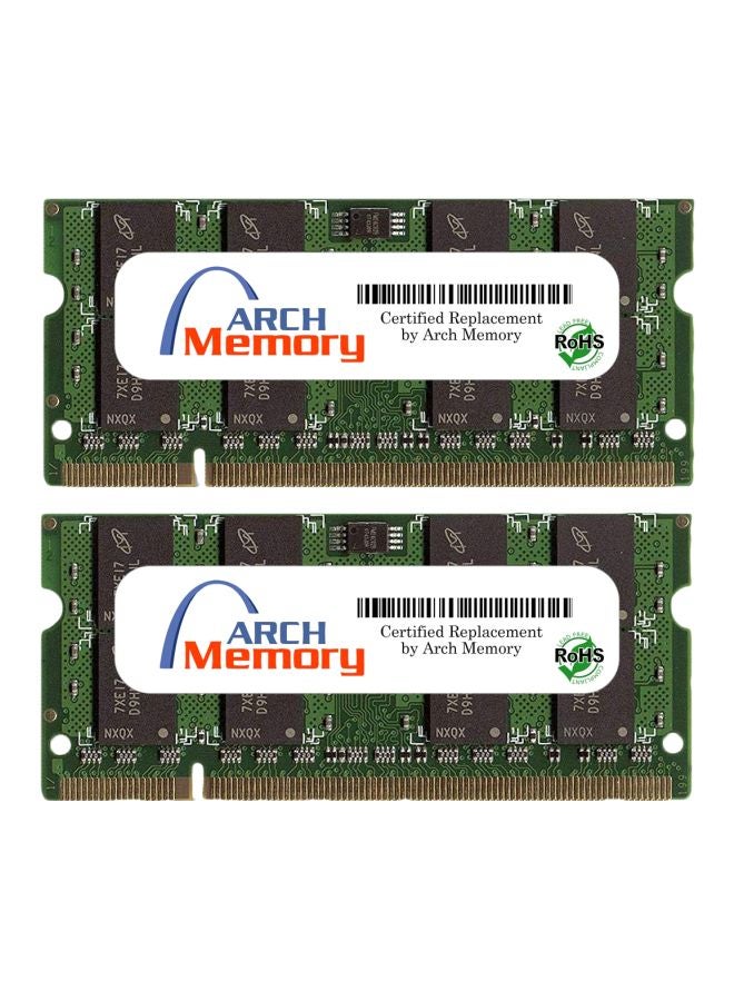 Arch Memory - 2-Piece SODIMM DDR2 RAM For Asus G71Gx-RX05 Multicolour - Image 1