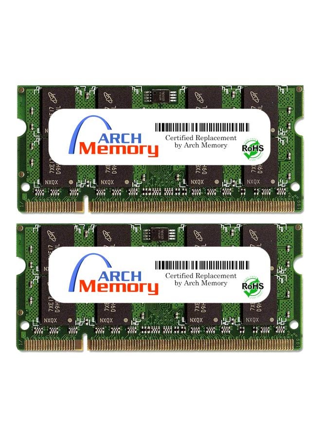 Arch Memory - 2-Piece SODIMM DDR2 RAM For Dell XPS M1710 - Image 1