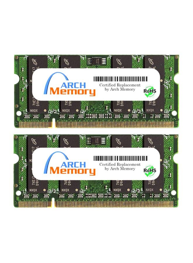 Arch Memory - 2-Piece DDR2 RAM For Asus X55 Series X55Sv Multicolour - Image 1