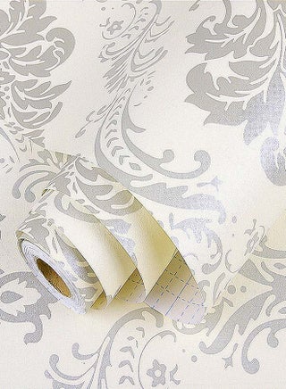 ورق جدران مضاد للماء بنمط زهرة بتصميم على الطراز الأوروبي متعدد الألوان 45x500سنتيمتر - v1568804270/N30008882A_1