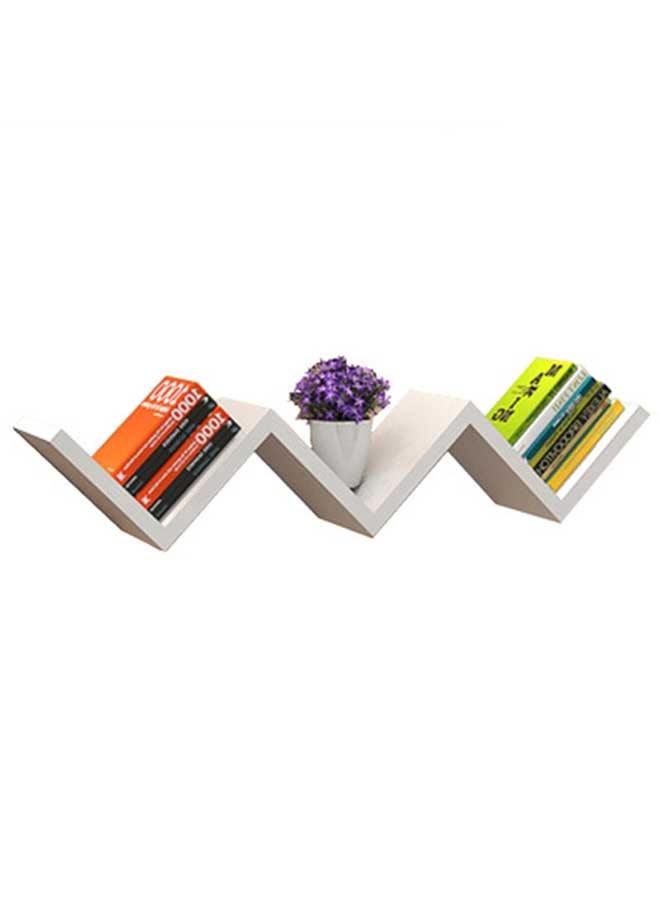 Generic Nordic Creative Wall Shelves White 60x15x15cm  - Image 1