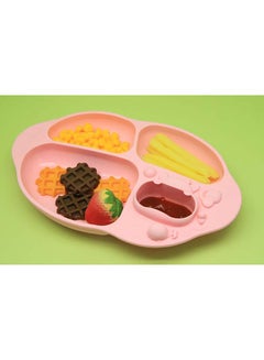 Marcus & Marcus Yummy Dips Suction Divided Plate- Pokey  - Image 4