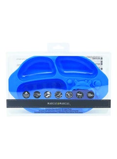 Marcus & Marcus Yummy Dips Suction Divided Plate- Lucas  - Image 4