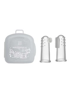 Marcus & Marcus Finger Toothbrush and Gum Massager Set  - Image 2