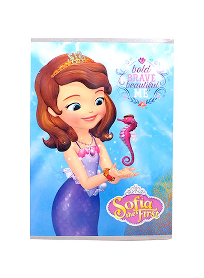 A5 Disney French Notebook Blue