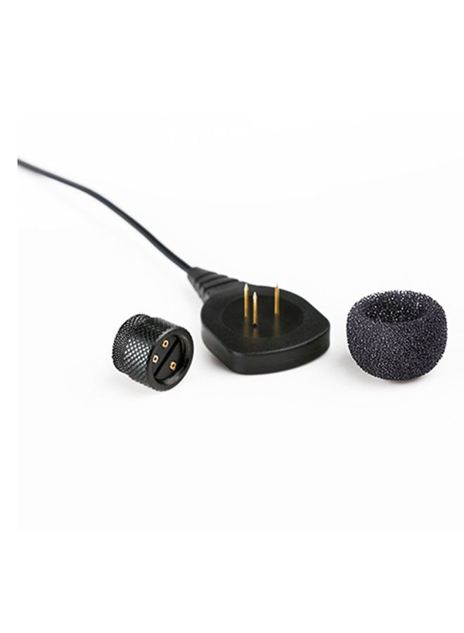 BOYA - Omnidirectional Wearable Pin Microphone BYA-HLM1 Black - Image 1