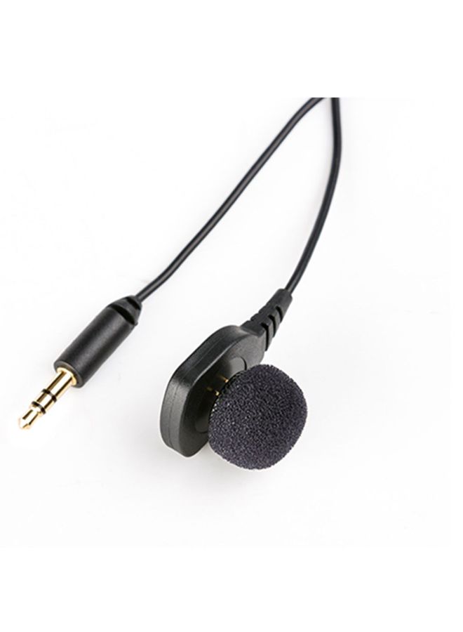 BOYA - Omnidirectional Wearable Pin Microphone BYA-HLM1 Black - Image 1
