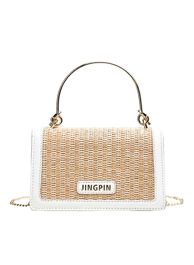 Stylish Crossbody Bag White 