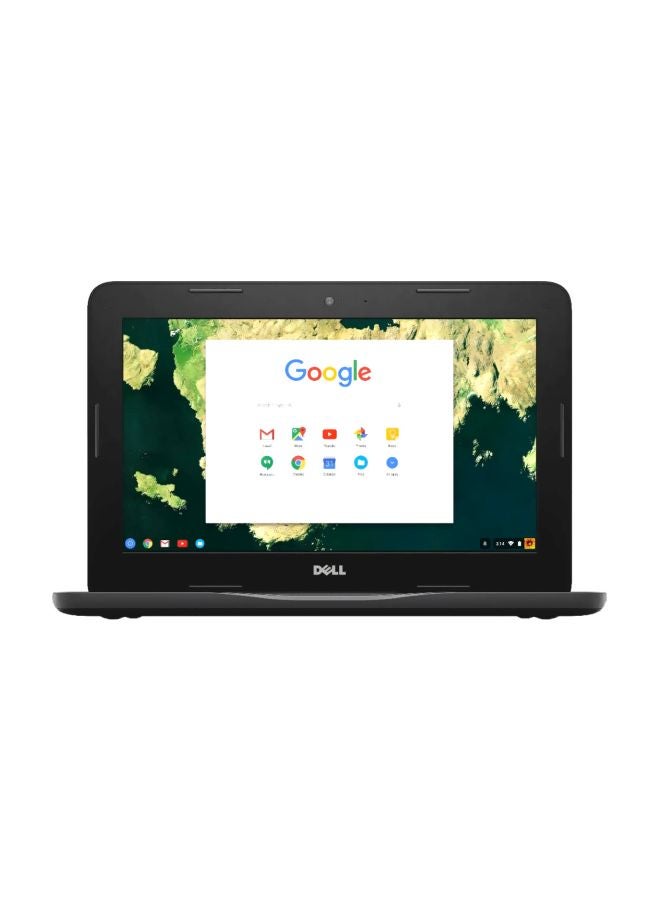 DELL Chromebook 11 3180 Laptop With 11.6-Inch Display, Celeron Processor/4GB RAM/16GB eMMC/Intel HD Graphics 400/ChromeOS Black - Image 1