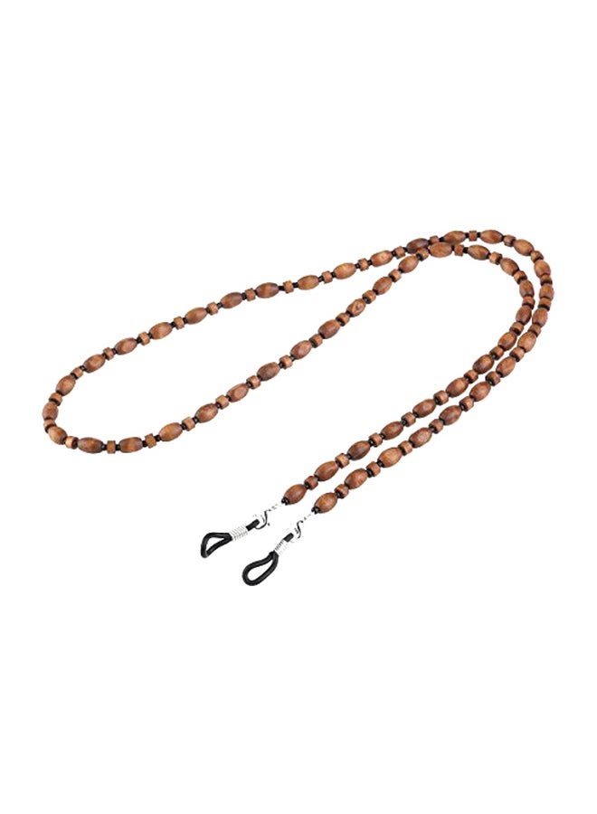 ماركة غير محددة سلسلة نظارة طبية مزينة بالخرز الخشبي طراز B07V4JZ5W1 unisex  - Image 1