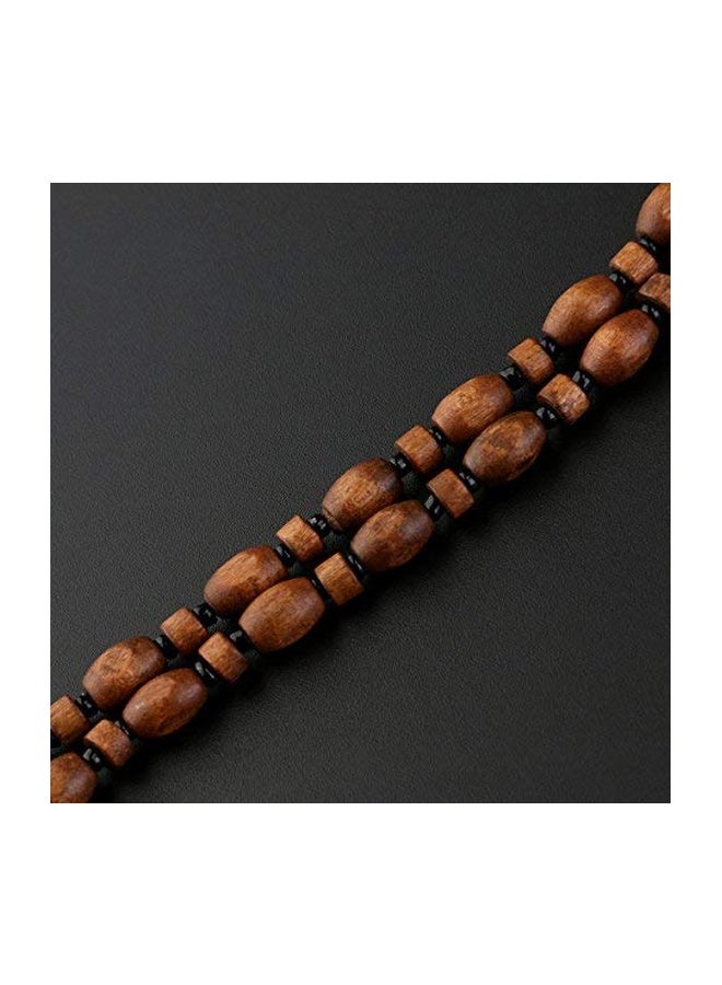 ماركة غير محددة سلسلة نظارة طبية مزينة بالخرز الخشبي طراز B07V4JZ5W1 unisex  - Image 3