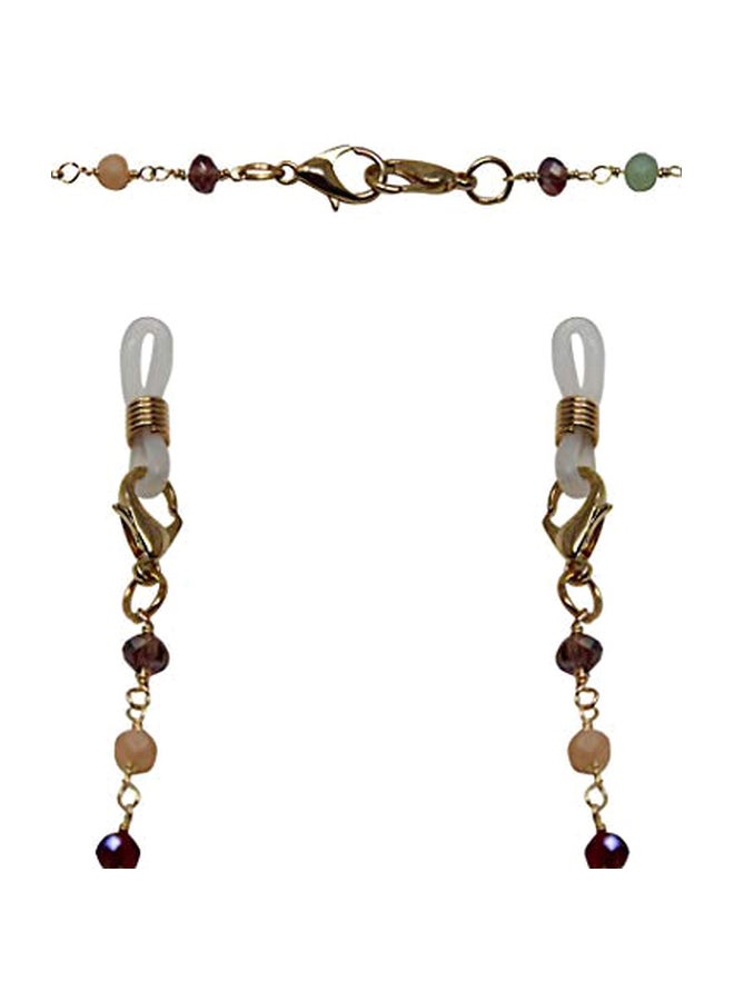 ماركة غير محددة سلسلة نظارة طبية مزينة بالخرز طراز B07V8RT8VG  - Image 3