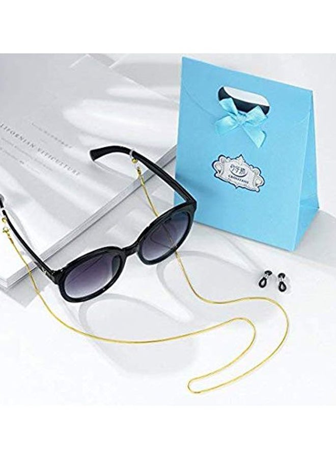 سلسلة نظارة طبية من الستانلس ستيل بتصميم ثعبان طراز  B07V3J8J3X - Image 3