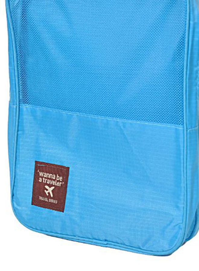 Wanna Be A Traveler Multi-Purpose Shoe Bag Blue  - Image 2