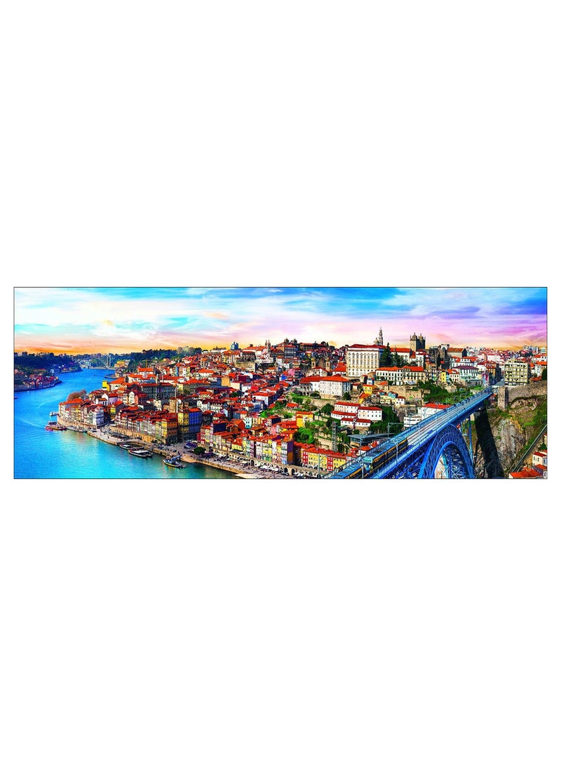 Trefl 500-Piece Panorama Porto Portugal Puzzle 29502 66 x 23.7cm  - Image 2