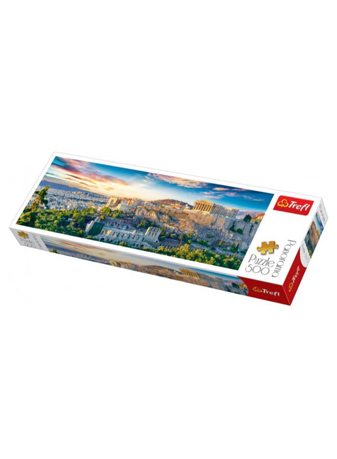 Trefl Panorama Acropolis Athens Puzzle 66 x 23.7cm - Image 1