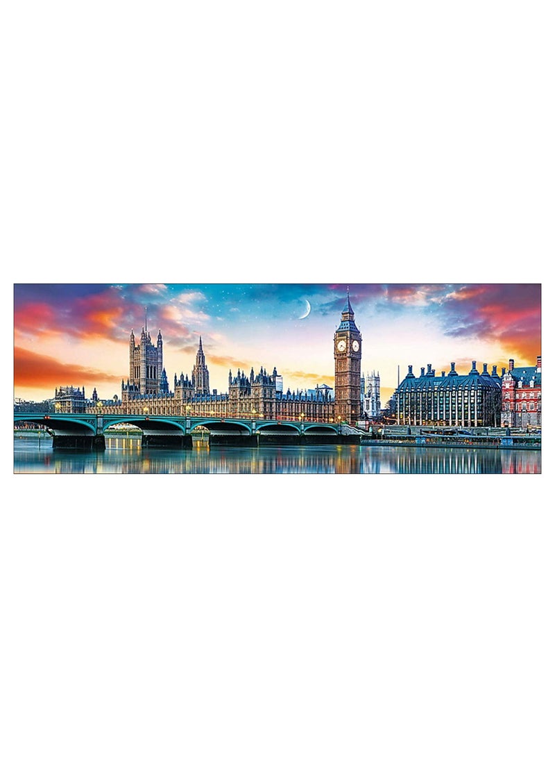 Trefl 500-Piece Panorama Big Ben And Palace Of Westminster Jigsaw Puzzle Set - Image 2
