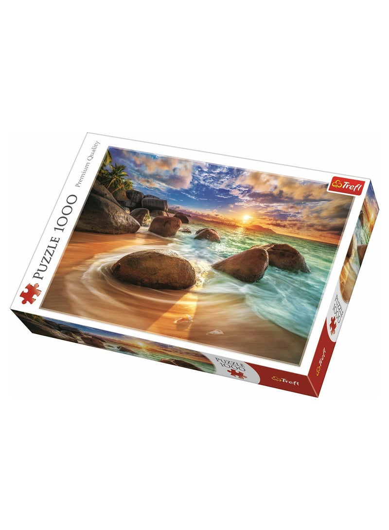 1000-Piece Samudra Beach Jigsaw Puzzle Set 68 x 48cm - v1568820350/N29905337A_1