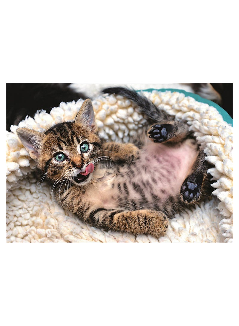 تريفل لعبة أحجية بتصميم قطة مبتهجة 68 x 48سم - Image 2