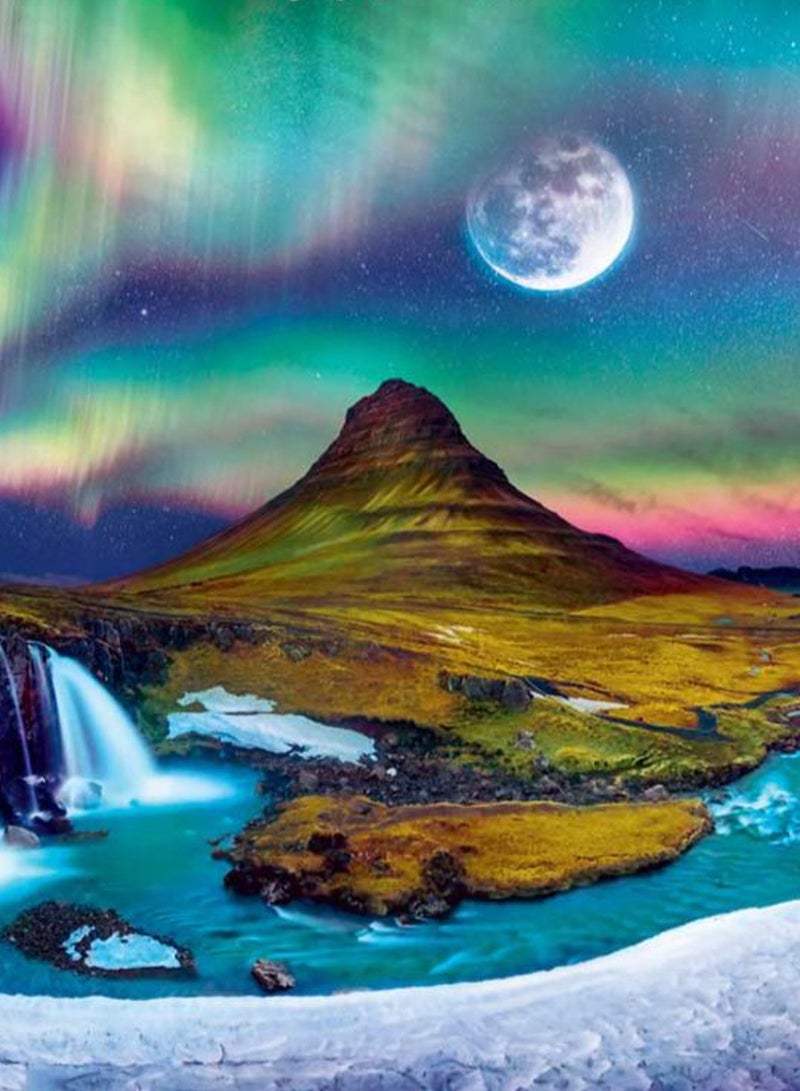 Trefl 600-Piece Crazy Shapes Iceland Jigsaw Puzzle 11114 68 X 48cm - Image 2