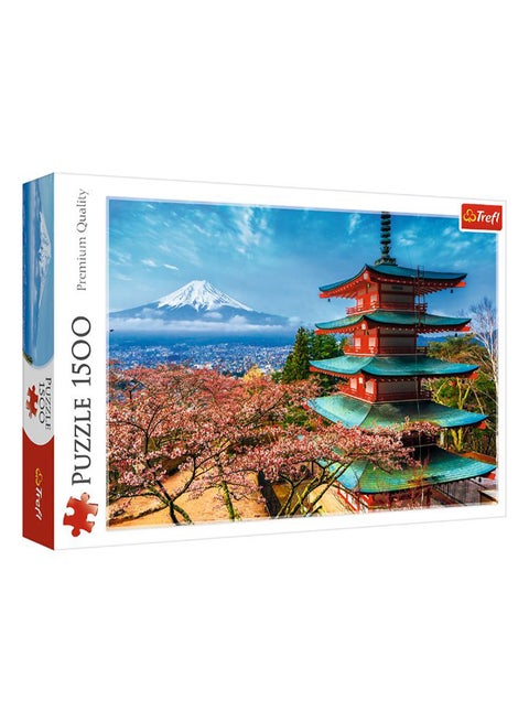 1500-Piece Mount Fuji Jigsaw Puzzle 85 x 58cm