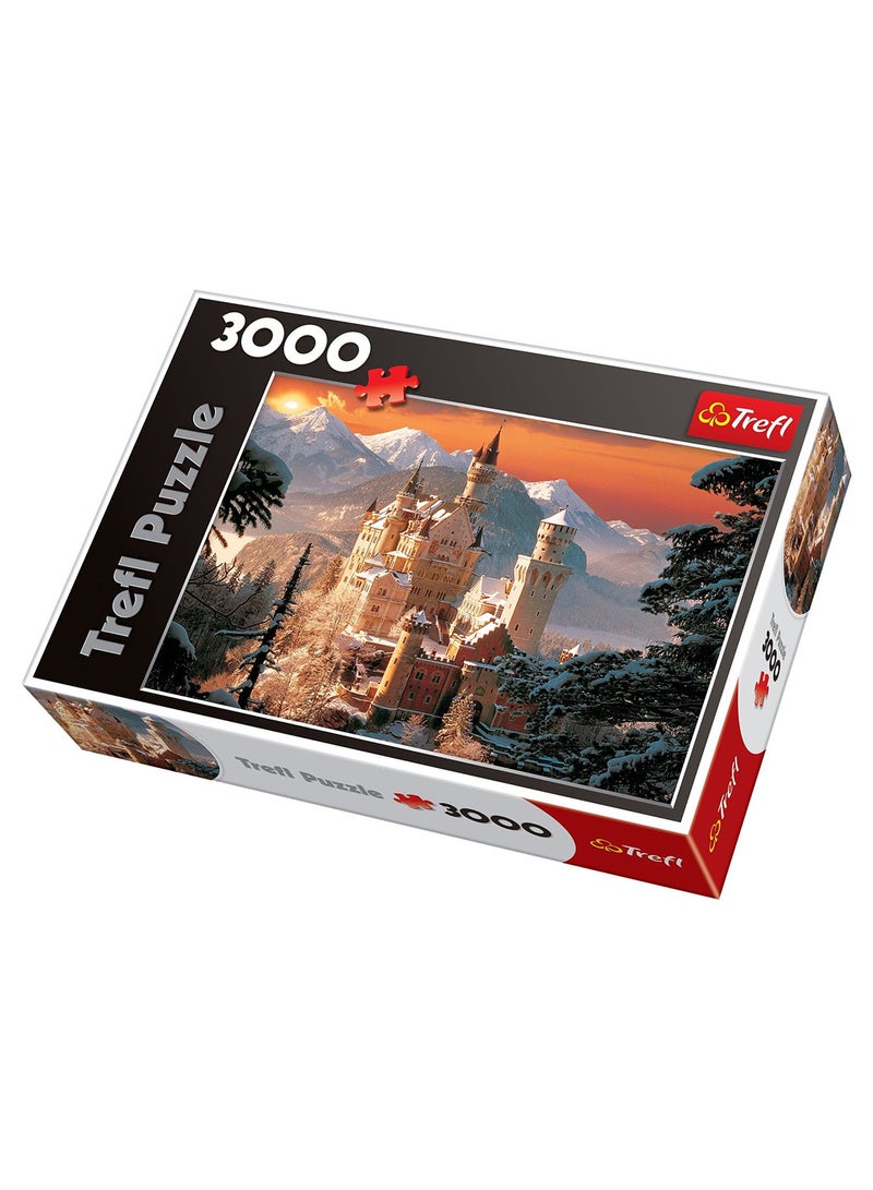 تريفل مجموعة بازل تركيب الصور المقطعة بتصميم قصر نويشفانشتاين في فصل الشتاء مكونة من 3000 قطعة طراز 33025 116 x 85Ø³Ù†ØªÙŠÙ…ØªØ± - Image 1
