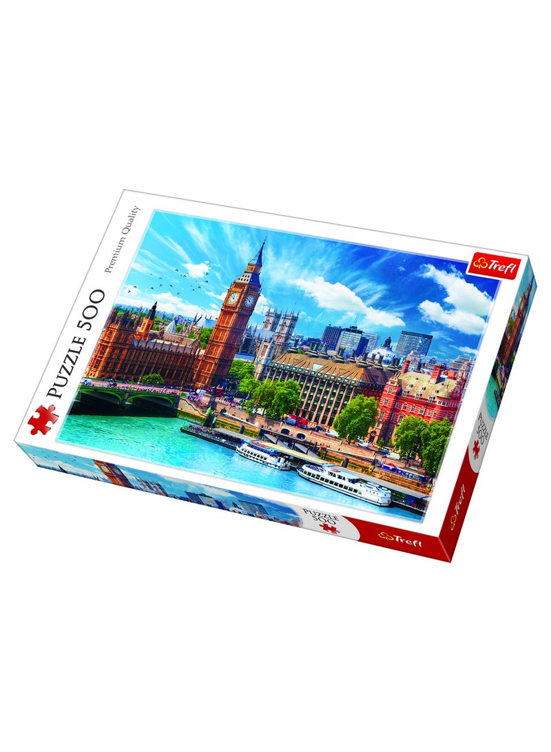 Trefl 500-Piece Sunny Day  Jigsaw Puzzle 48 x 34cm - Image 1