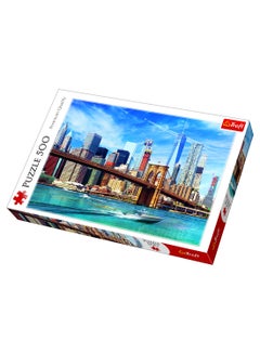 Trefl 500-Piece View Of New York Jigsaw Puzzle Set 48 x 34cm  - Image 1