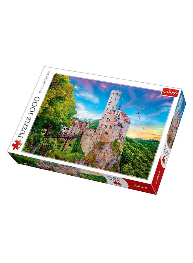 Trefl 1000-Piece Castle Lichtenstein Germany Jigsaw Puzzle Set 10497 68 x 48cm - Image 1