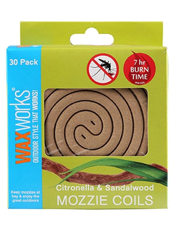 Pack Of 30 Incense Coil Brown - v1568827519/N29895203A_1