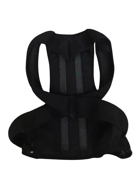 Spine Back Orthosis Scoliosis Lumbar Support Black M