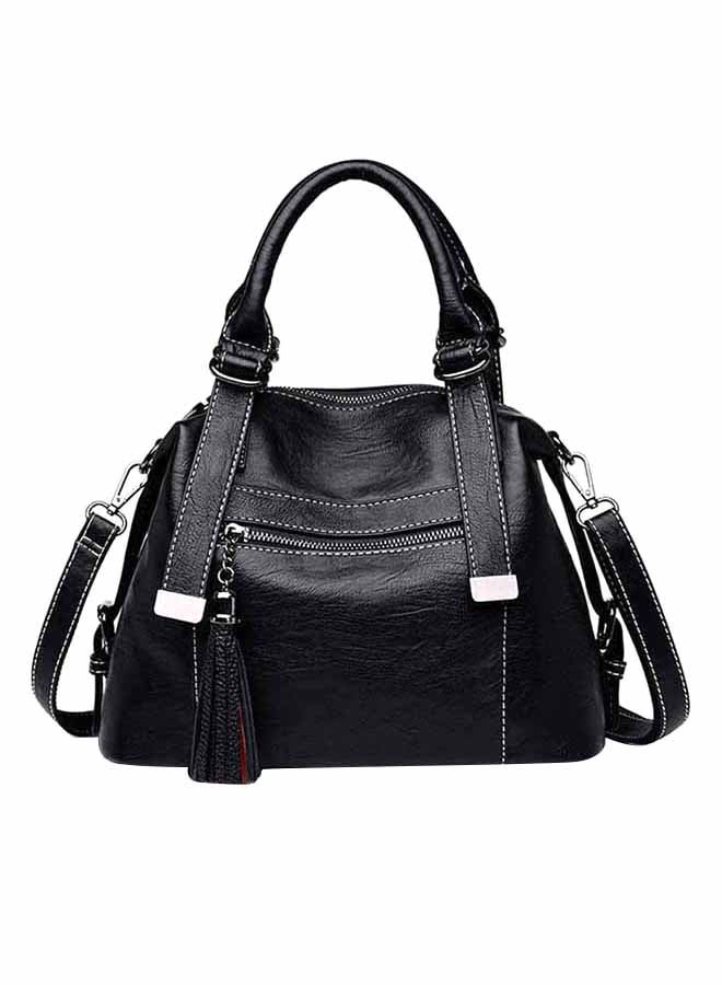 Elegant Stylish Satchel Black 