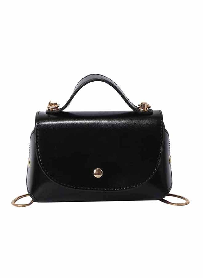 Generic - Solid Color Simple Design Leisure Bag Black - Image 1