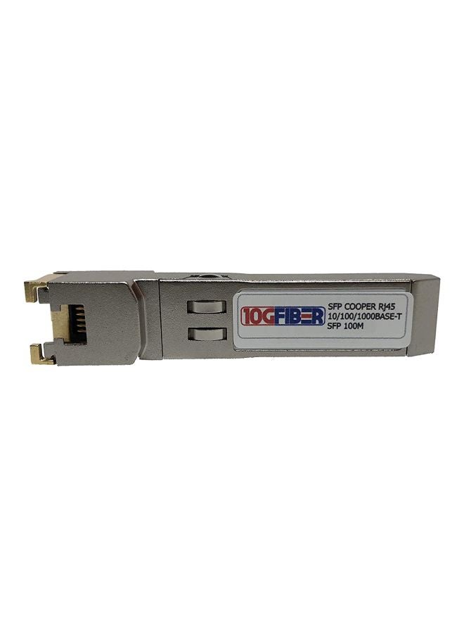 مايكروتك - وحدة إرسال واستقبال SFP بلس فضي - Image 1
