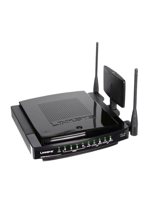 Linksys Ultra RangePlus Dual-Band Wireless Router Black