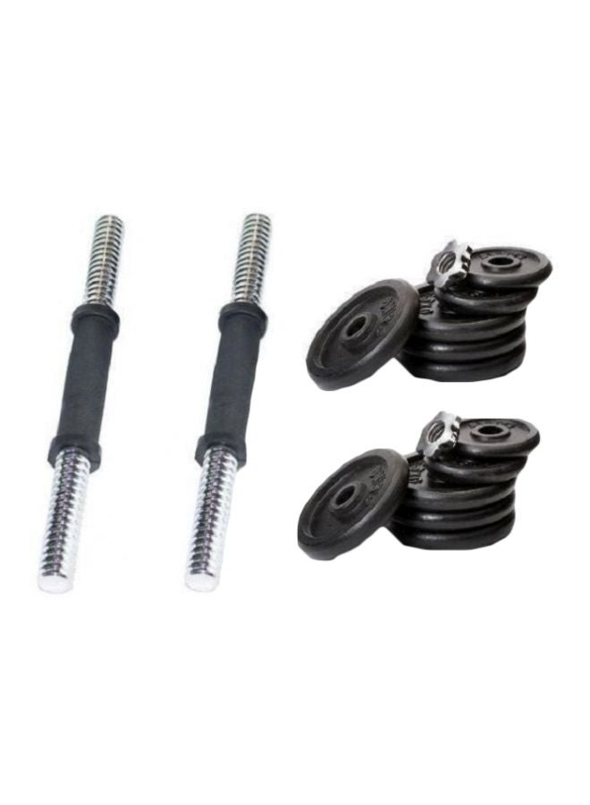 Generic Set Of Dumbbells 2x15 Kg 15kg 