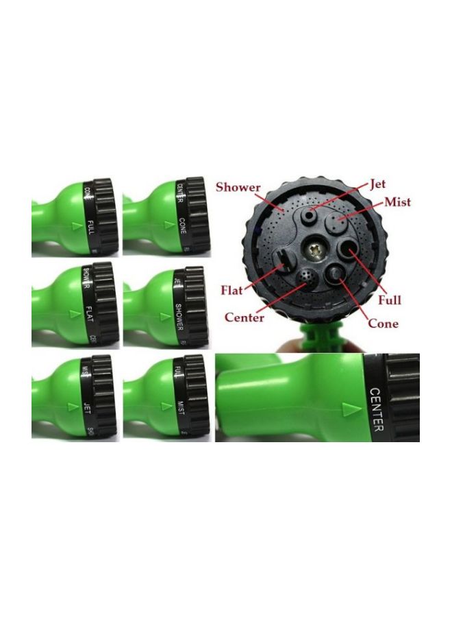 خرطوم مياه قابل للتمديد أخضر 100قدم - Image 2