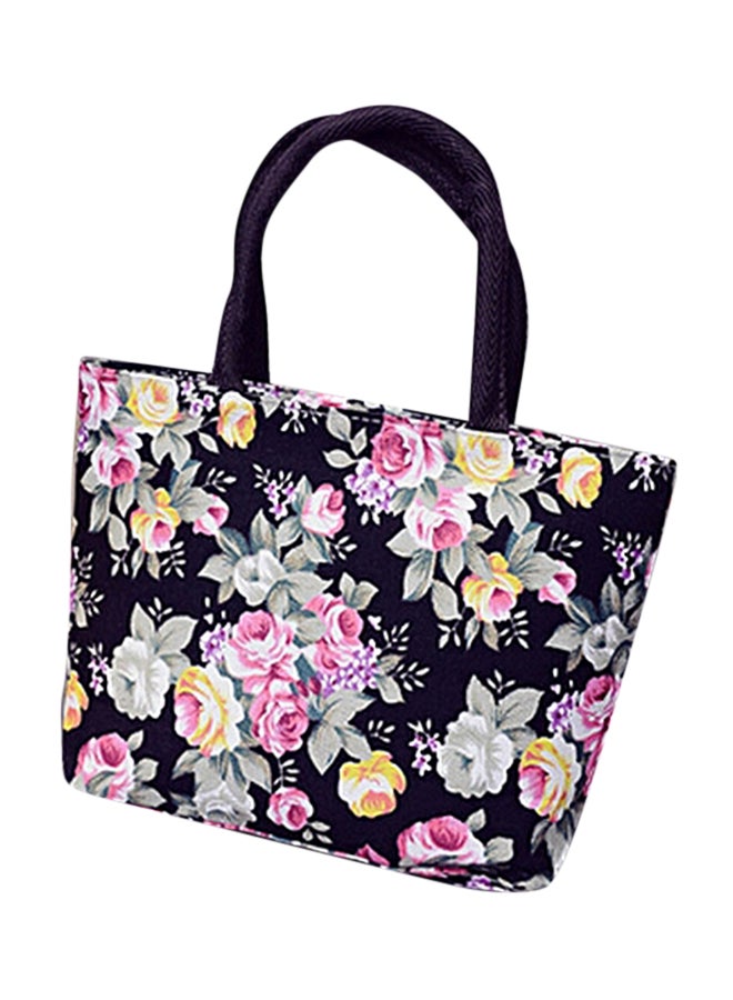 Bluelans - Rose Flower Printed Tote Bag Multicolour - Image 1