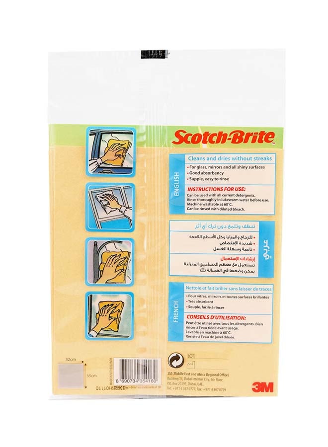 Scotch Brite Window Cloth Beige - Image 4