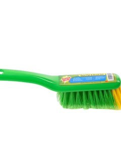 3M Scotch-Brite Dust Pan & Brush Set Green  - Image 4