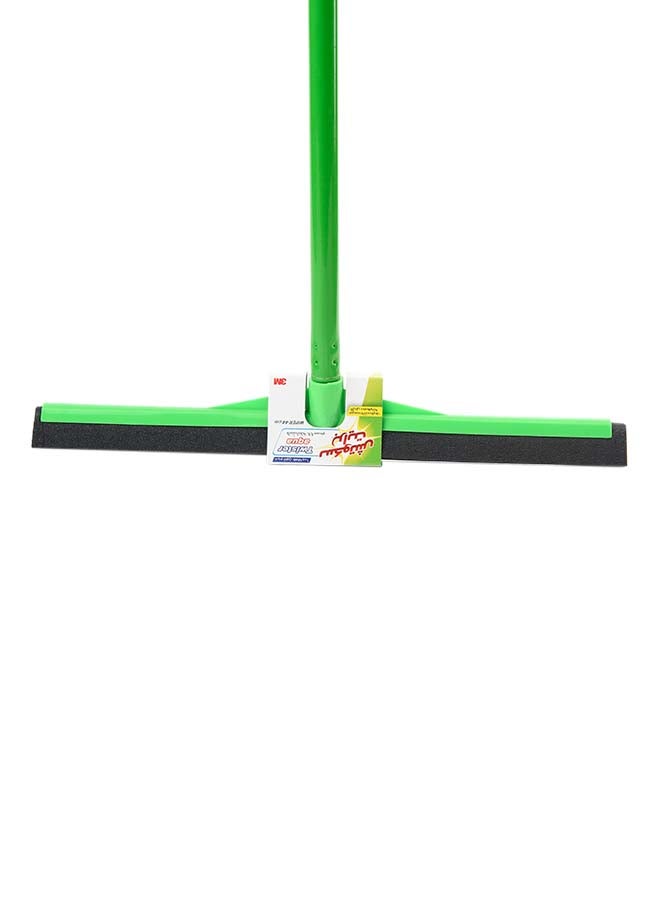3M - Scotch-Brite Squeegee With Stick All-Purpose Squeegee, Mop Floor Wiper For Bathroom Household Cleaning Green 44cm - Image 1