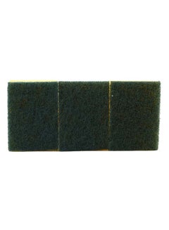 Scotch Brite Brite Heavy Duty Sponge Scourer 3 Pieces Green  - Image 3