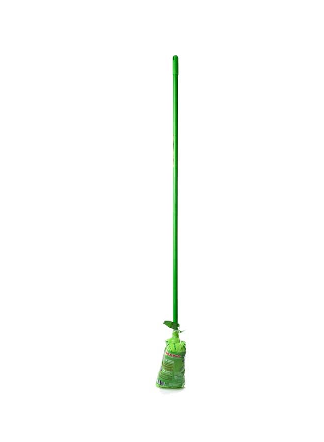 Scotch Brite Strong Floor Mop with Stick, 1 set/pack | Multiporpose | Cleaning Mop | Super Absorbent | Universal Thread Handle | indoor and outdoor surfaces | Clean up messes/spills | All Floors Green - Image 2
