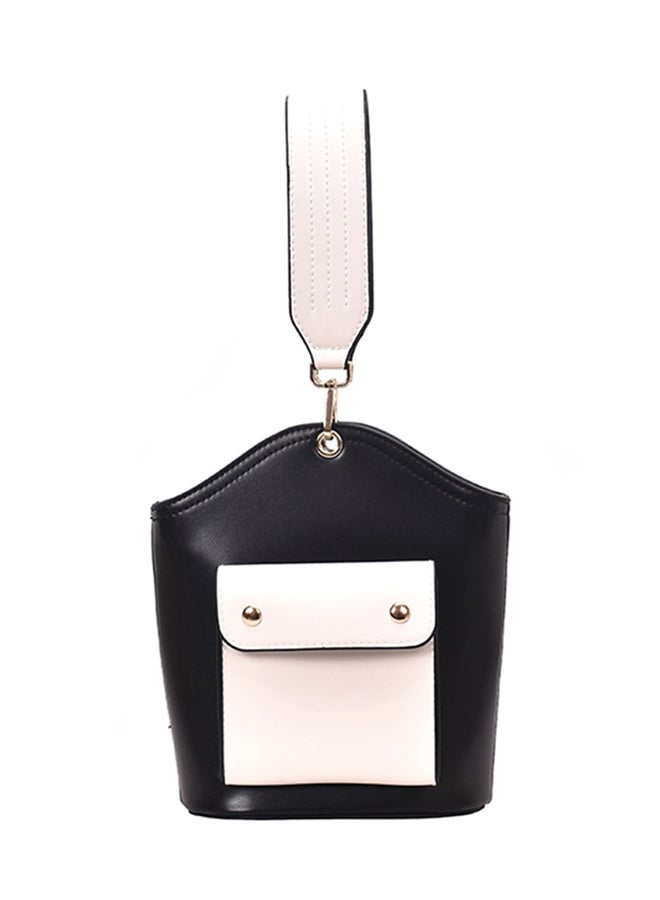 Colourblock Versatile Card Holder Bag Black/White 