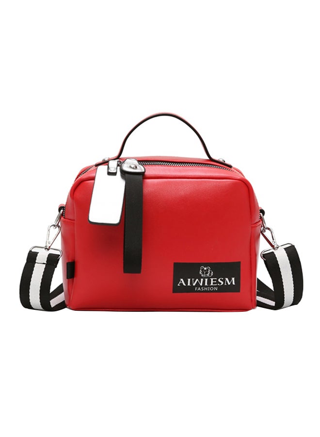 Fashion Light Weight Satchel Red 