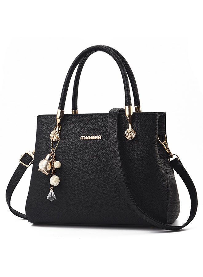 Fashion Light Weight Satchel Black