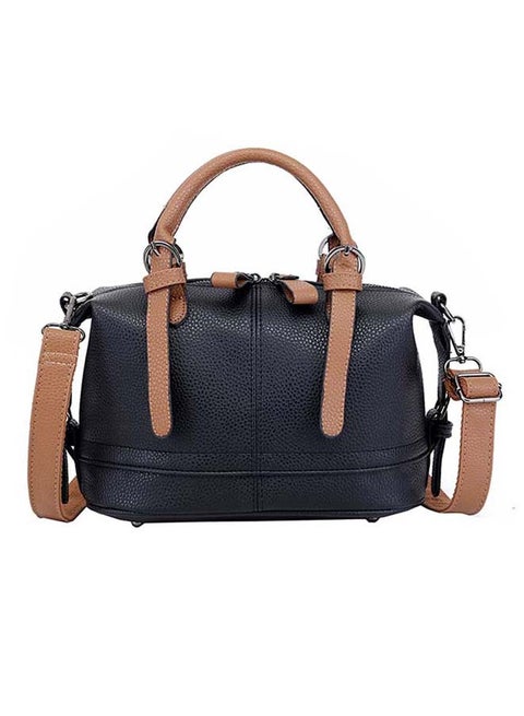 Simple Style All Matched Large Capacity Versatile Chic Bag Black